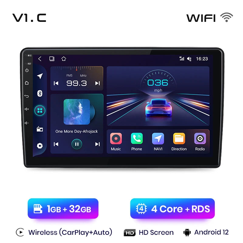 Junsun V1pro AI Voice 2 din Android Auto Radio For Fiat 500L 2012-2017 Carplay 4G Car Multimedia GPS 2din autoradio