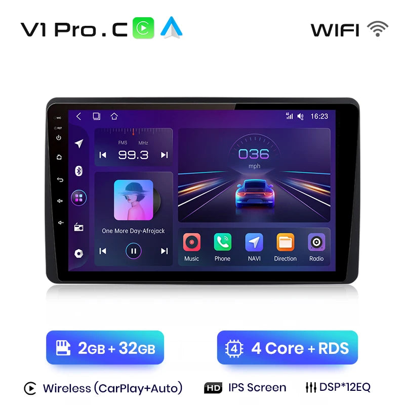 Junsun V1pro Android Auto Radio for Renault Duster Dacia HM 2 2020 2021 Arkana 2019-2021 Carplay 4G Car Multimedia GPS autoradio