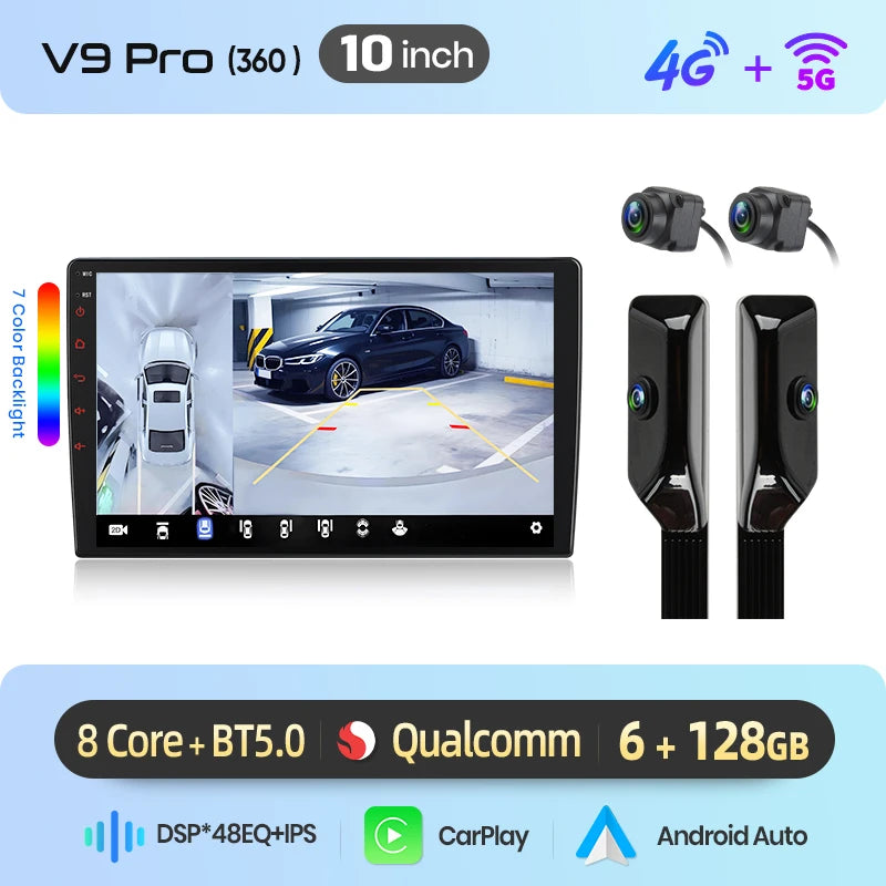 Junsun Wireless CarPlay Car Radio For Benz Sprinter VW Crafter 2009 2010-2016 Android Multimedia