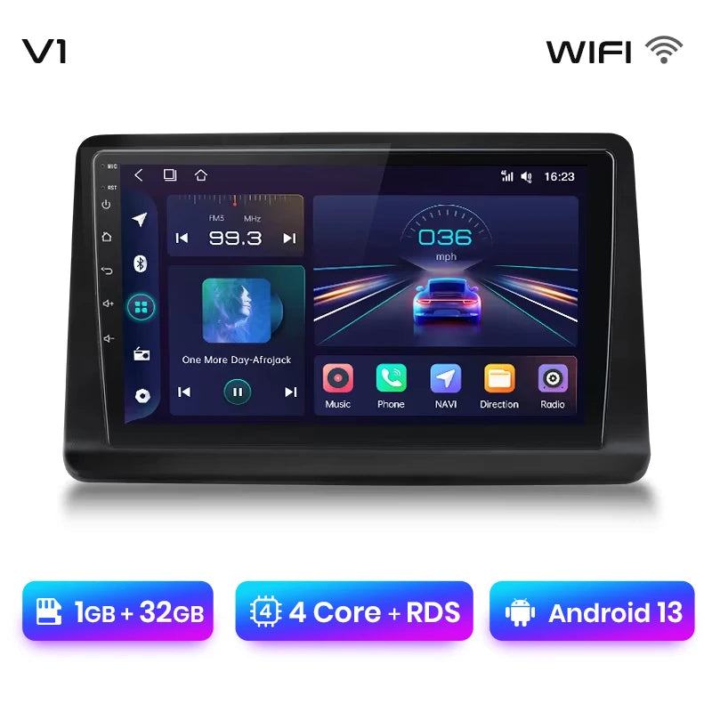 Junsun V1 Plus Car Radio For Mitsubishi Pajero 2 V20 V30 V40 1991 - 2004 wireless CarPlay Android Auto No 2 din 2din DVD