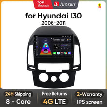 Junsun V1 AI Voice Wireless CarPlay Android Auto Radio For Hyundai I30 2006-2011 4G Car Multimedia GPS 2din autoradio