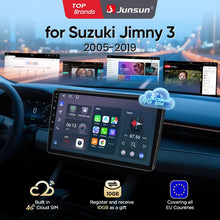 Junsun eSIM Android 14 Wireless CarPlay Android Auto Radio For Suzuki Jimny 3 2005 2006 2007 2008 2009-2019 2din accessories