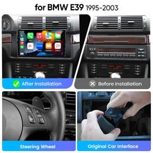 Junsun eSIM Wirless CarPlay Android Auto Car Radio For BMW E39 1995 1996 1997 1998 2000-2003 DSP RDS 4G GPS auto accessories
