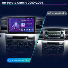 Junsun V1pro AI Voice Android Auto Radio For Toyota Corolla E130 E120 2000-2004 Carplay 4G Car Multimedia GPS 2din autoradio