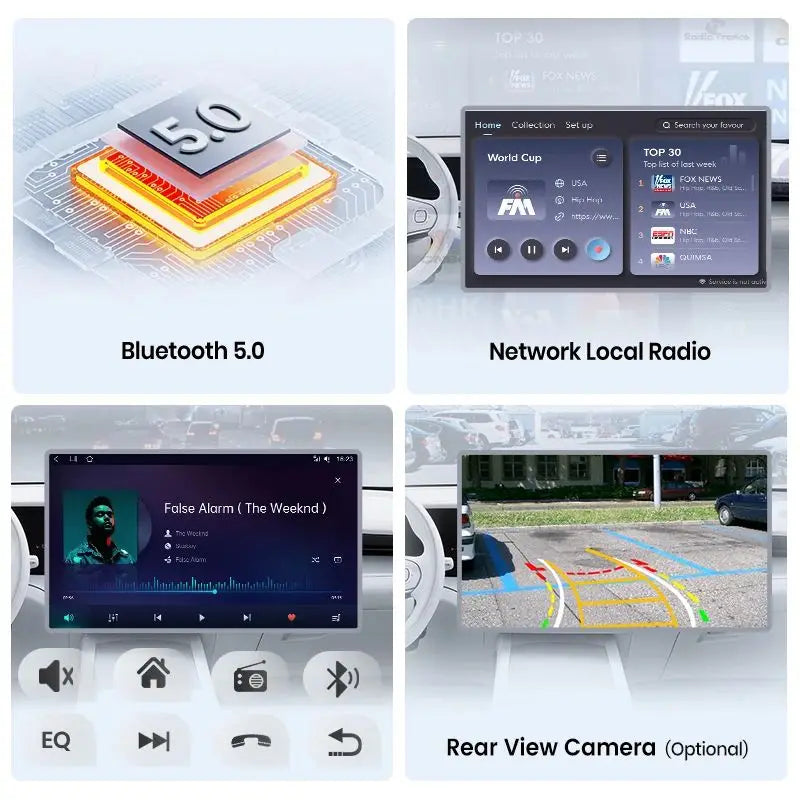 Junsun eSIM Android 14 Wireless CarPlay Android Auto Radio For VW Golf 6 2008-2016 RDS 4G WiFi GPS 2din BT auto accessories