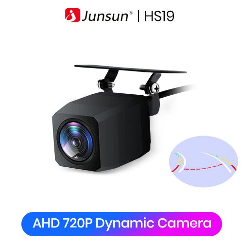 Junsun Car Rearview Camera AHD 720P Resolution WaterProof 140°Wide-Angle Reverse Backup Parking Camera For Car Radio