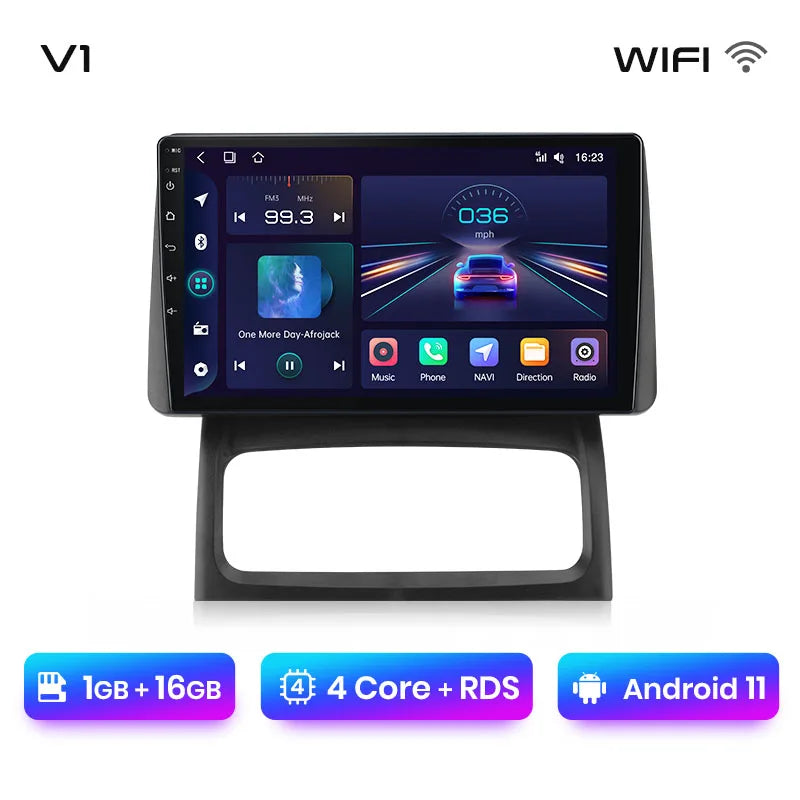 Junsun V1 Plus AI Voice Wireless Android Auto Radio for Renault Clio Campus 2009 Carplay 4G Car Multimedia GPS 2 din autoradio