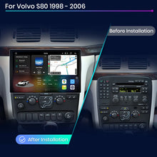 Junsun V3 Plus 2K Android 13 Wireless CarPlay Android Auto Car Intelligent Systems For Volvo S80 1998 - 2006 7870 Autoradio