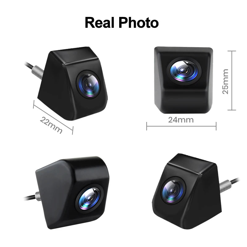 Junsun Car Rearview Camera AHD 720P Resolution WaterProof 140°Wide-Angle Reverse Backup Parking Camera For Car Radio