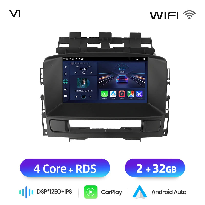 Junsun Wireless CarPlay Car Radio For Opel Astra J 2011-2014 Buick Excelle GT XT Android Multimedia