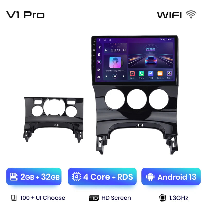 Junsun V1 Plus Car Radio For Peugeot 3008 2009 - 2015 wireless CarPlay Android Auto car intelligent systems No 2 din 2din DVD