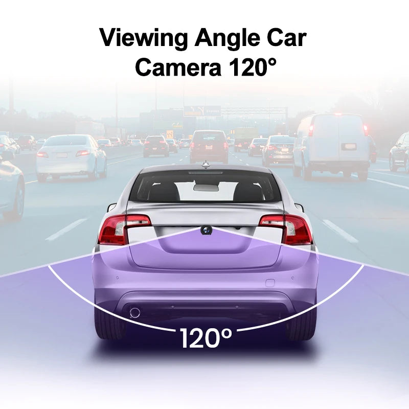 Junsun Car Rearview Camera AHD 720P Resolution WaterProof 140°Wide-Angle Reverse Backup Parking Camera For Car Radio