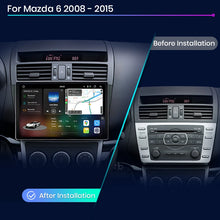 Junsun V3 Plus 2K Android 13 Wireless CarPlay Android Auto Car Intelligent Systems for Mazda 6 Rui GH 2008 - 2015 7870 Autoradio