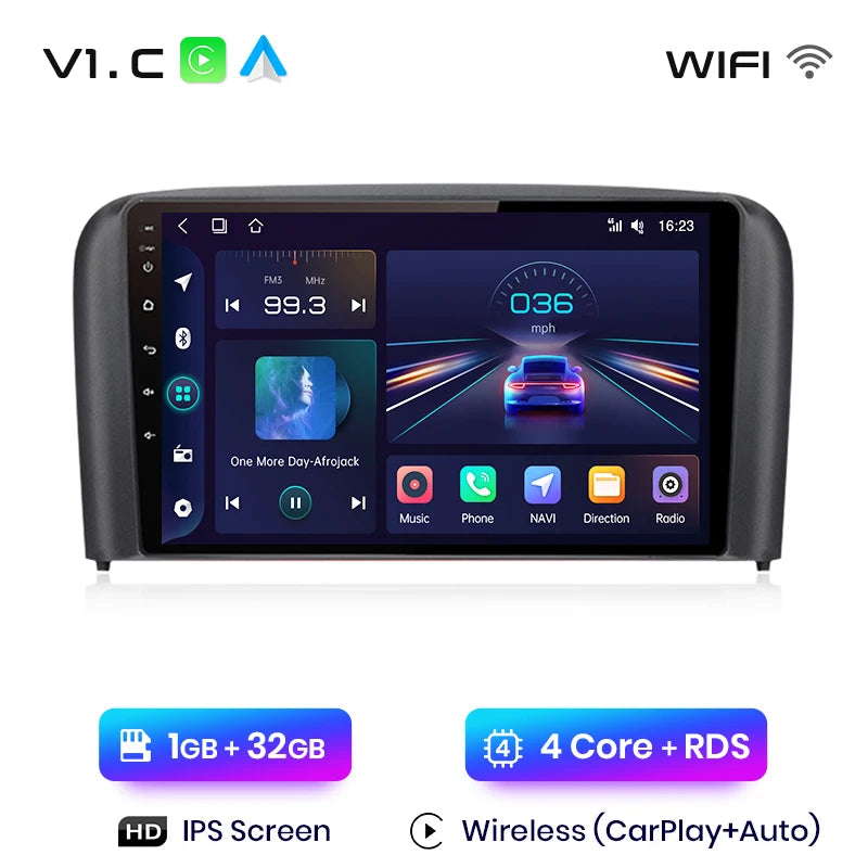 Junsun V1 Pro For Volvo S80 1998 - 2006 Android Car Radio Car video players CarPlay Android Auto GPS No 2 din 2din DVD Junsun Official Store