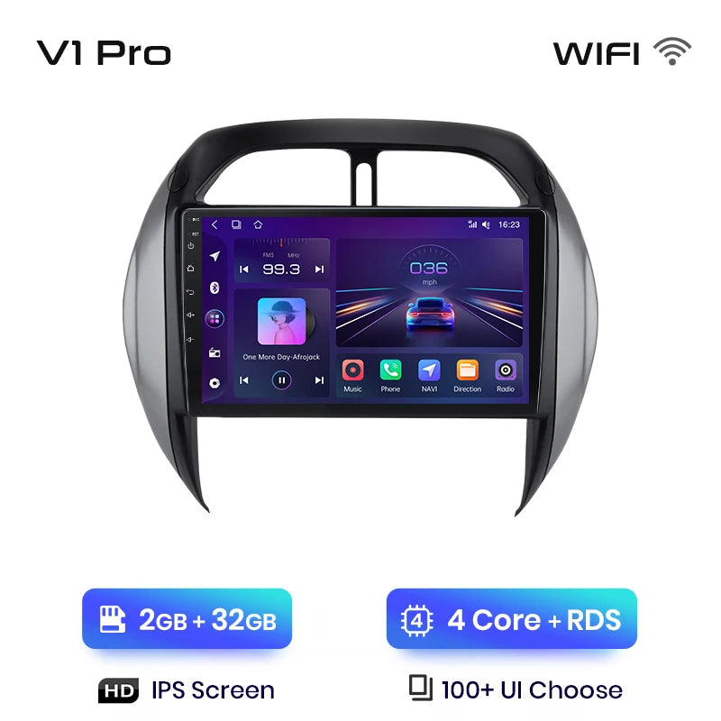 Junsun V1pro AI Voice 2 din Android Auto Radio For Toyota RAV4 2003 2004 2005 Carplay 4G Car Multimedia GPS 2din autoradio