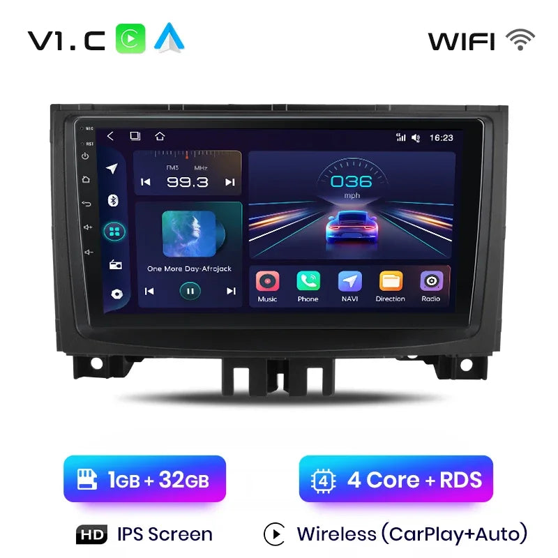 Junsun Wireless CarPlay Android Auto Radio For Mercedes-Benz Sprinter VW Crafter 2006 Car Intelligent Systems RDS BT WiFi 2 din