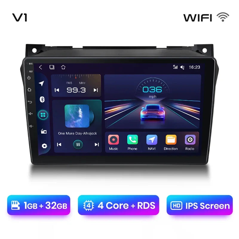 Junsun Wireless CarPlay Android Auto Radio For Suzuki Alto 2009 2010 2011 2012 -2016 Car Intelligent Systems RDS BT WiFi 2 din