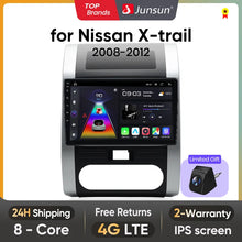 Junsun V1pro AI Voice 2 din Android Auto Radio For Nissan x trail t31 2008-2012 Carplay 4G Car Multimedia GPS 2din autoradio