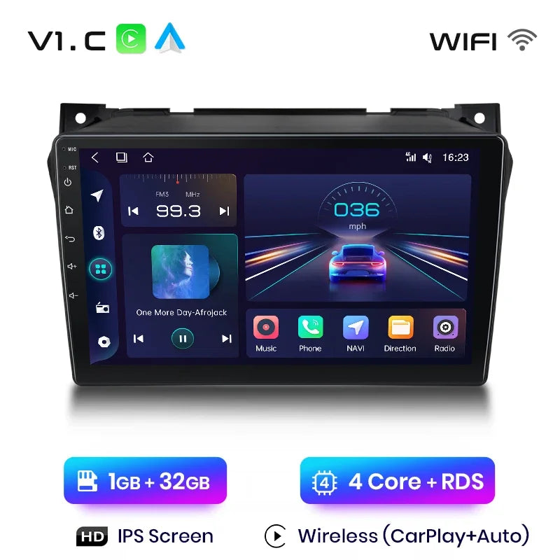 Junsun Wireless CarPlay Android Auto Radio For Suzuki Alto 2009 2010 2011 2012 -2016 Car Intelligent Systems RDS BT WiFi 2 din