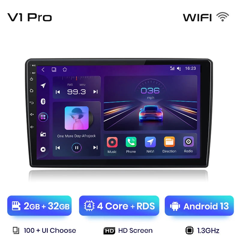 Junsun Car Radio For Peugeot 308 308S 2013 - 2017 wireless CarPlay Android Auto car intelligent systems No 2 din 2din DVD