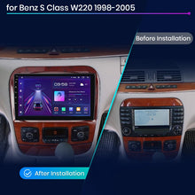 Junsun V1 Plus Car Radio For Mercedes Benz S-Class W220 1998 - 2005 wireless CarPlay Android Auto No 2 din 2din DVD