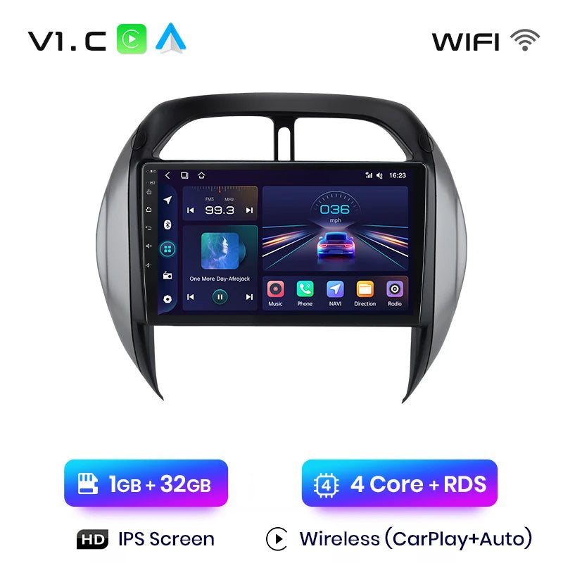 Junsun V1pro AI Voice 2 din Android Auto Radio For Toyota RAV4 2003 2004 2005 Carplay 4G Car Multimedia GPS 2din autoradio