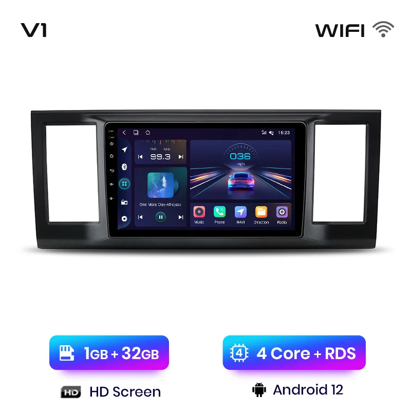 Junsun V1 AI Voice Wireless CarPlay Android Auto Radio For Volkswagen Caravelle 2015-2020 4G Car Multimedia GPS 2din autoradio