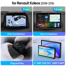 Junsun Wireless CarPlay Car Radio For Renault Koleos 2008 2009 2010-2016 Android Multimedia