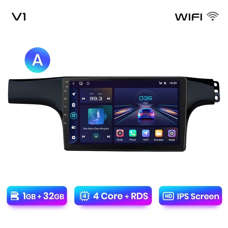 Junsun Wireless CarPlay Android Auto Radio For VOLKSWAGEN LAVIDA 2007 2008 2009 2010 Car Intelligent Systems RDS BT WiFi 2 din
