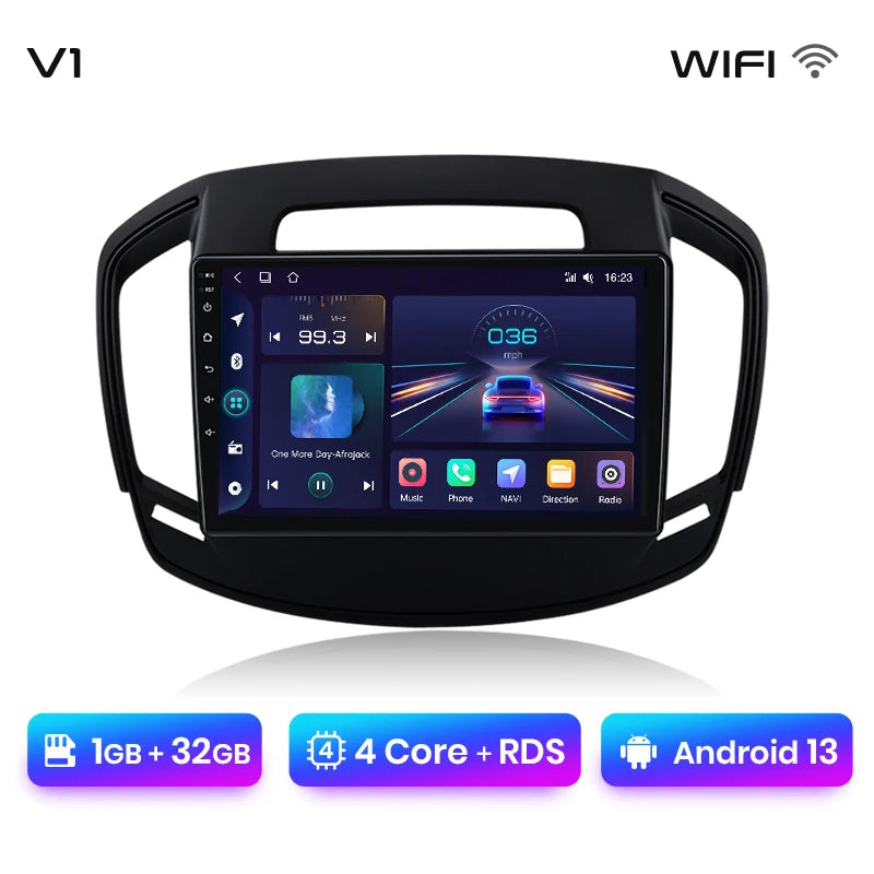 Junsun V1 Plus Car Radio For Opel Insignia 2013 - 2017 wireless CarPlay Android Auto car intelligent systems No 2 din 2din DVD