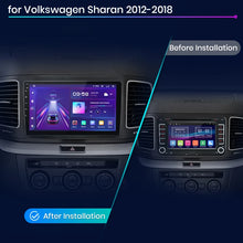 Junsun AI voice 4G LTE wireless CarPlay Android Auto Radio For Volkswagen Sharan 2012 2013 2014-2018 Car Intelligent Systems Multimedia player Stereo RDS BT 2 din autoradio GPS Navi screen