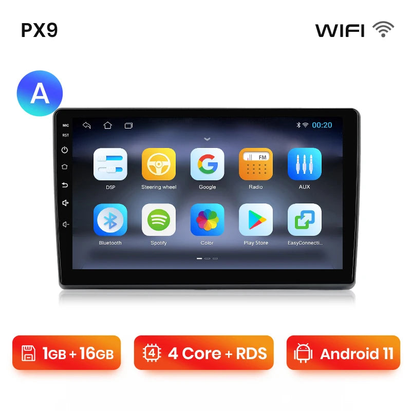 AWESAFE Wireless CarPlay Android Auto Autoradio For Fiat Ducato Peugeot Boxer 2 Citroen Jumper 2 2006 -2023