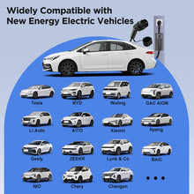 Junsun Type 2 Portable EV Charger 3.6KW 7KW 11KW 22KW IP65 Waterproof Outdoor Mode 2 Charging Cable with 6 8 10 13 16 20 24 32A Adjustable Current Scheduled Charging Function Touch Buttons Control 2 Year Warranty for EU Electric Cars Hybrid BEV Junsun Official Store