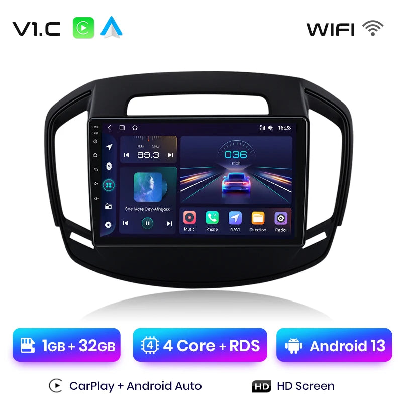 Junsun V1 Plus Car Radio For Opel Insignia 2013 - 2017 wireless CarPlay Android Auto car intelligent systems No 2 din 2din DVD