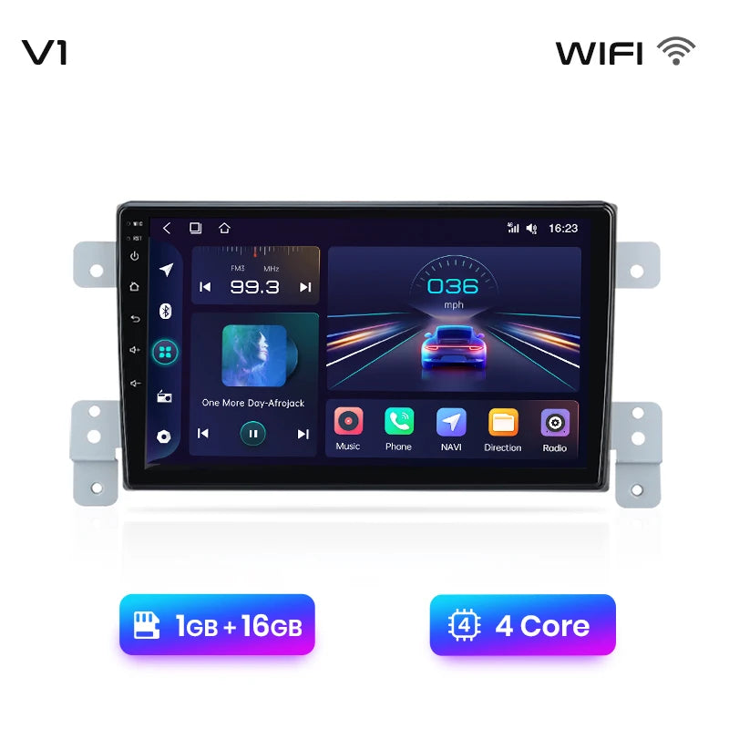 Junsun Car Radio For Suzuki Grand Vitara 3 2005 - 2015 wireless CarPlay Android Auto car intelligent systems No 2 din 2din DVD