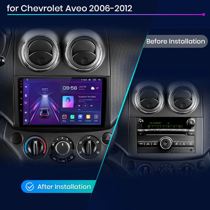 Junsun V1 Plus Car Radio For Chevrolet Aveo 2006 - 2012 wireless CarPlay Android Auto car intelligent systems No 2 din 2din DVD
