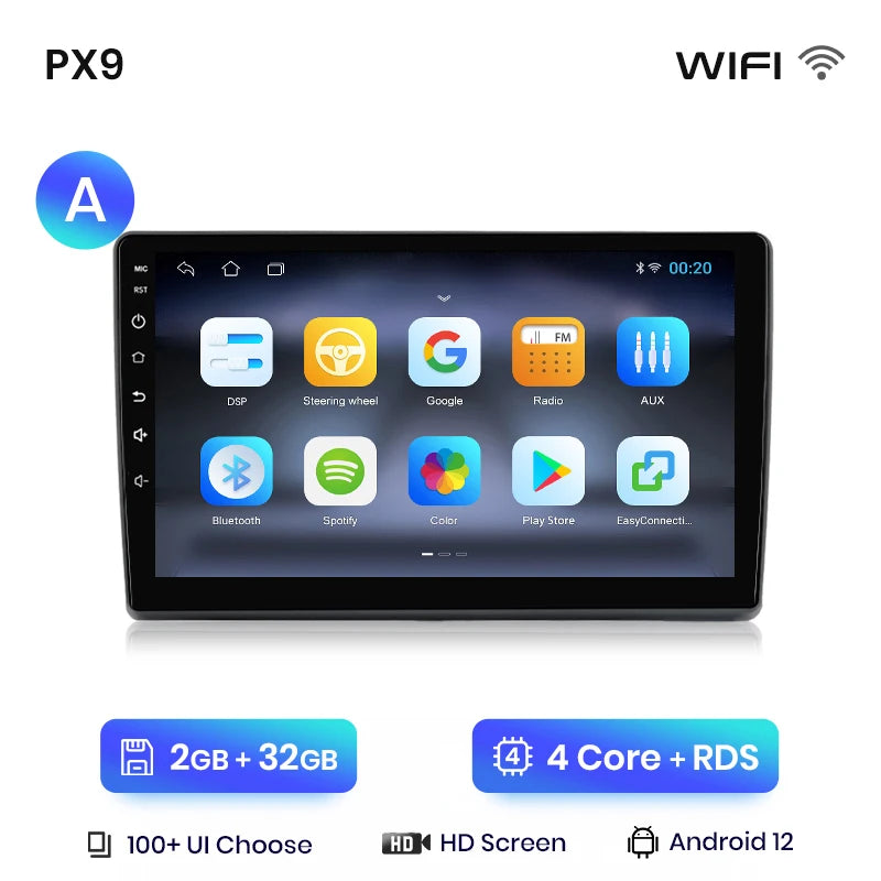 AWESAFE Wireless CarPlay Android Auto Autoradio For Fiat Ducato Peugeot Boxer 2 Citroen Jumper 2 2006 -2023