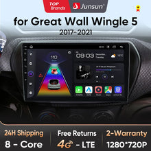 Junsun V1pro 2 Din Android Auto Radio for Great Wall Wingle 5 2017 2018 2019 2020 2021 Car Multimedia Autoradio