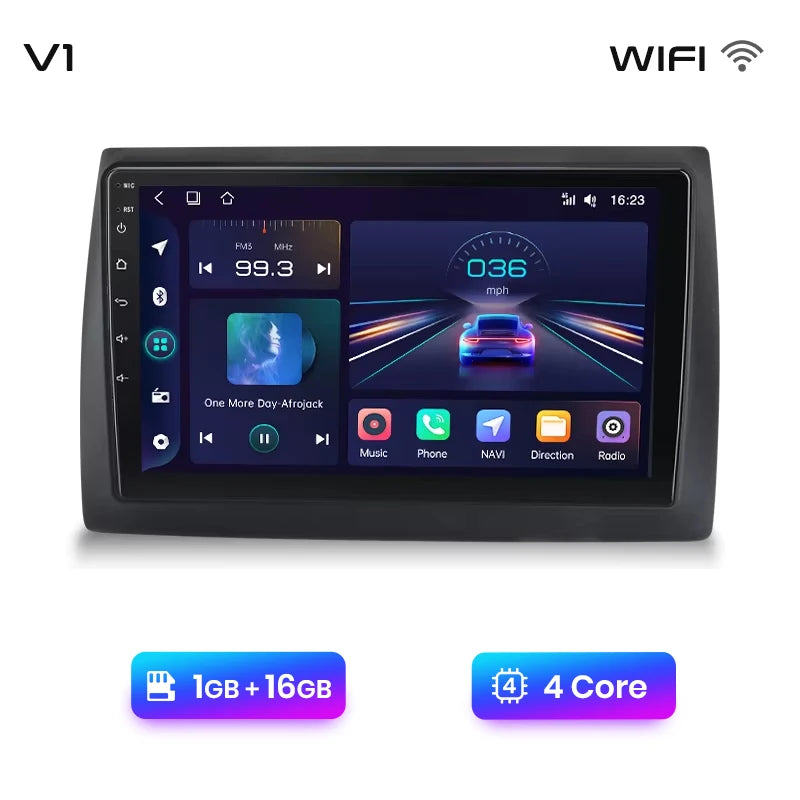 Junsun V1 Plus Car Radio For Fiat Stilo 2001 - 2010 wireless CarPlay Android Auto car intelligent systems No 2 din 2din DVD