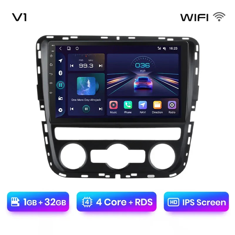 Junsun Wireless CarPlay Android Auto Radio For VOLKSWAGEN PASSAT 2012 2013 2014 2015 Car Intelligent Systems RDS BT WiFi 2 din