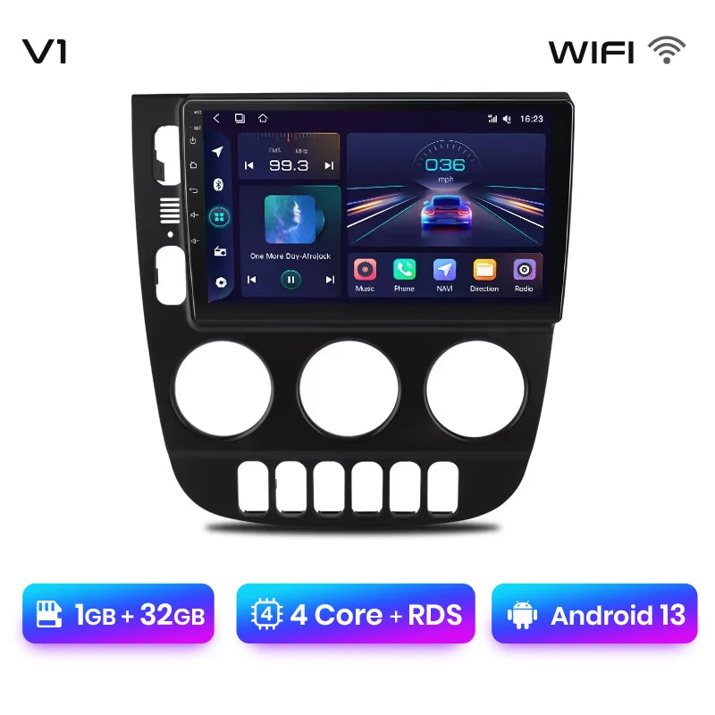 Junsun V1 Plus Car Radio For Mercedes Benz M-Class W163 ML 1998 - 2006 wireless CarPlay Android Auto No 2 din 2din DVD
