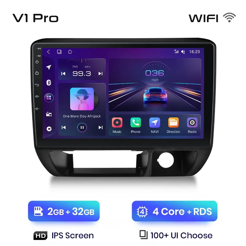 Junsun Wireless CarPlay Android Auto Radio For Suzuki Jimny 1998 1999 2000 2001-2004 Car Intelligent Systems RDS BT WiFi 2 din