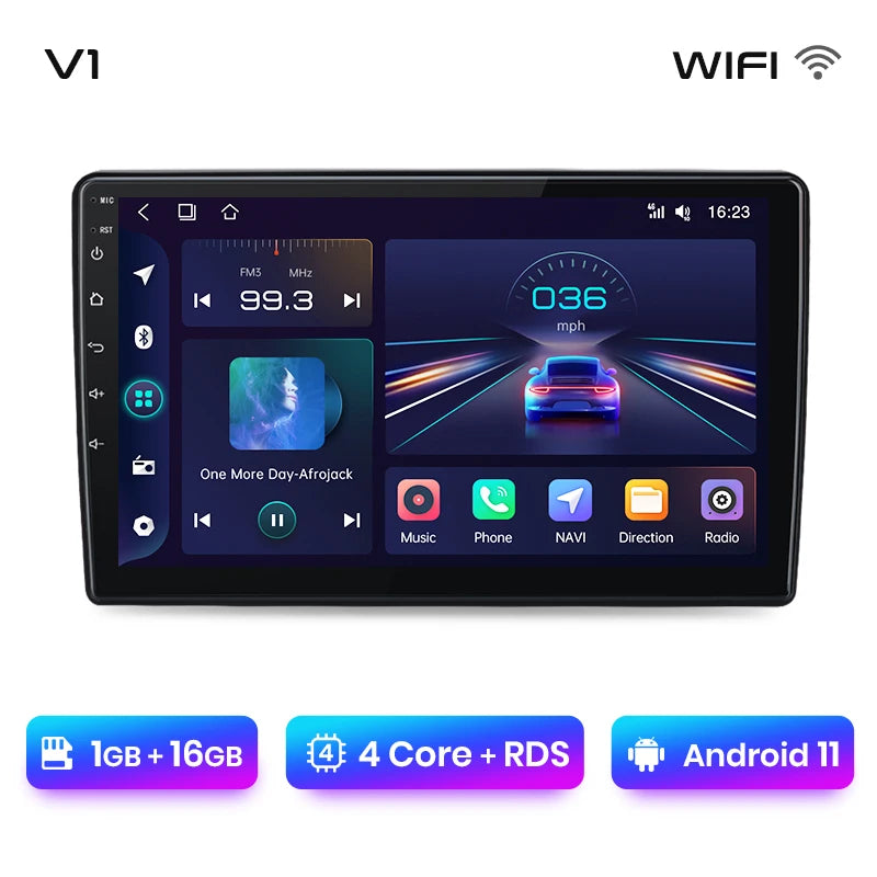 Junsun V1pro AI Voice 2 din Android Auto Radio For Fiat 500L 2012-2017 Carplay 4G Car Multimedia GPS 2din autoradio