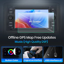 Junsun Wireless CarPlay Car Radio for Ford Focus Mondeo Fiesta Transit Kuga C-Max S-Max Galaxy Android Multimedia