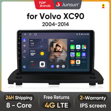 Junsun AI Voice 2 din Android Auto Radio dla Volvo XC90 2004-2014 Carplay 4G Car Multimedia GPS 2din autoradio
